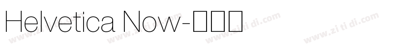 Helvetica Now字体转换